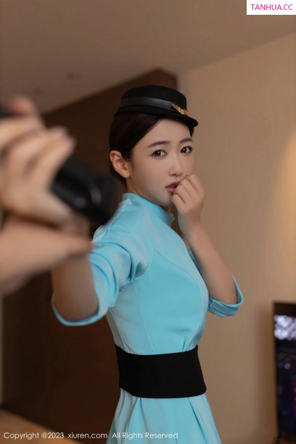 唐安琪  [XiuRen]高清写真图 2023.10.16 No.7516 唐安琪 黑丝美腿第12张图片
